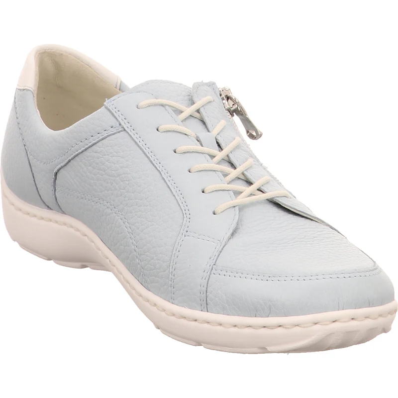 Waldläufer Schnürschuh Henni hellblau
