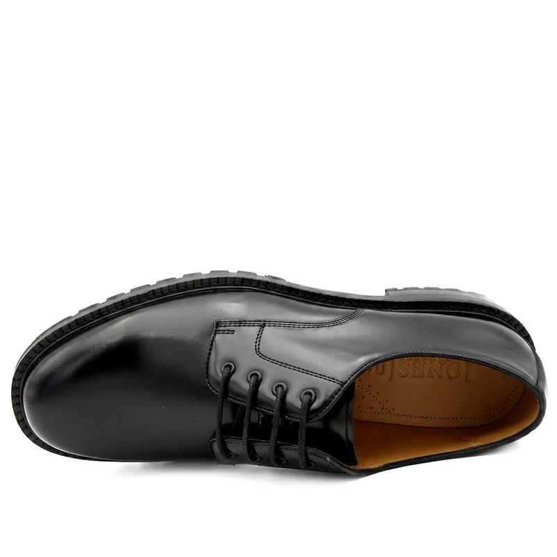 Langston Leather Derby Shoes - LANGSTON / 329 946 - Black Leather