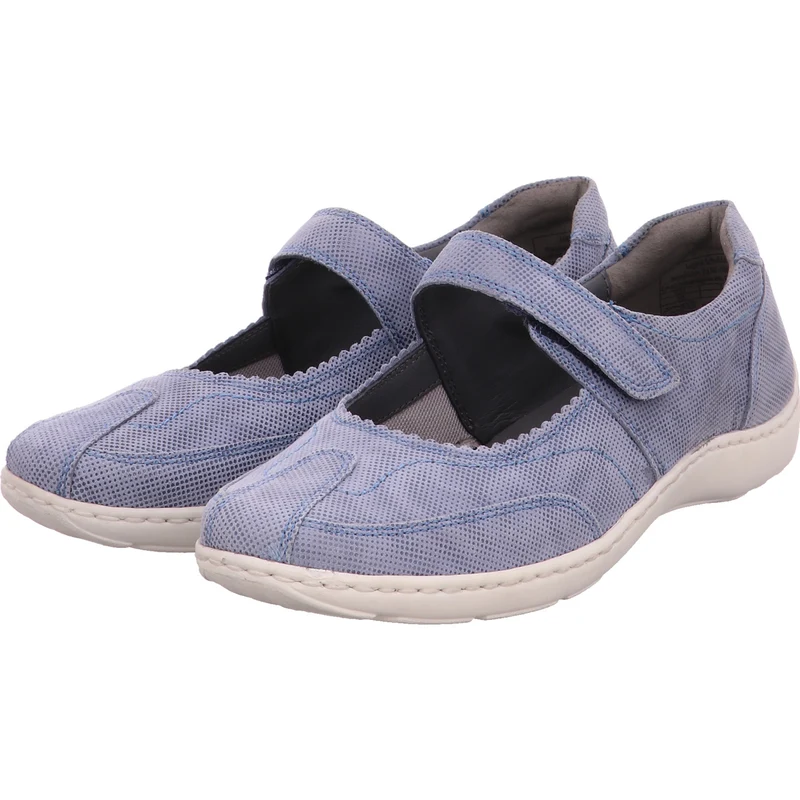 Waldläufer Slipper Henni hellblau