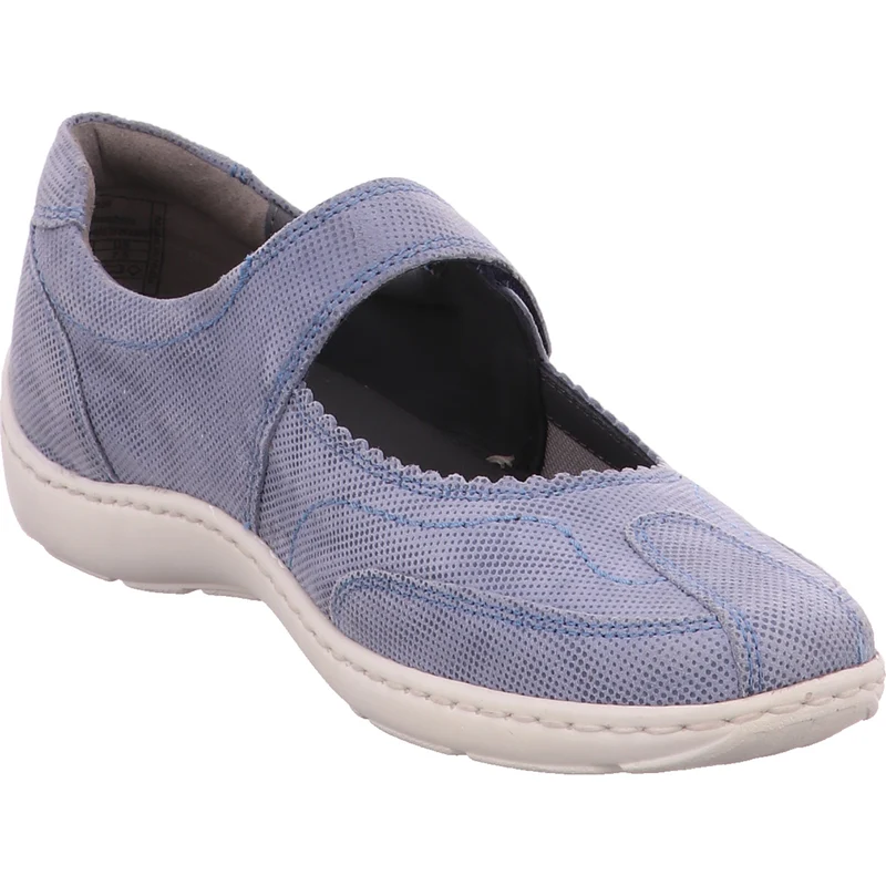 Waldläufer Slipper Henni hellblau
