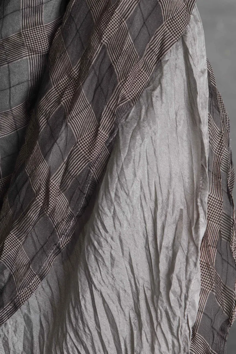 Marc Le Bihan Damen Asymmetrisches Kleid Seide nude