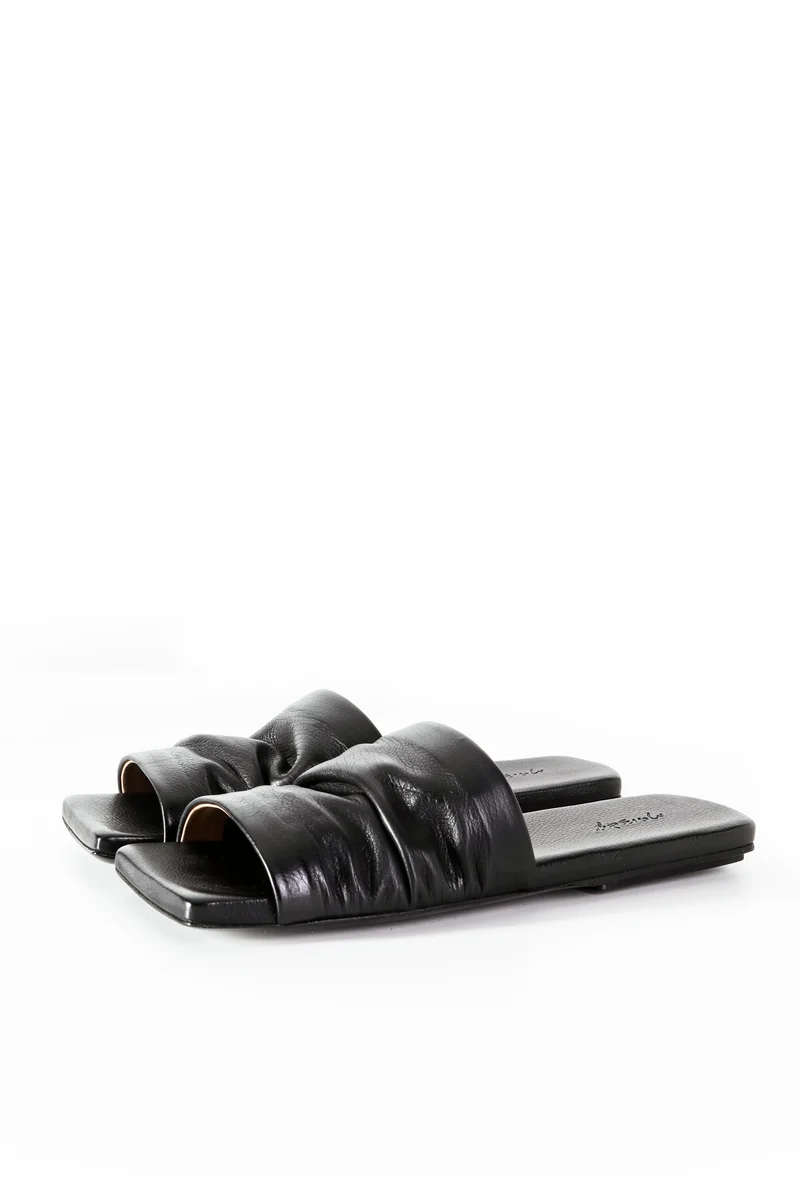 Marsèll Damen Pantolette Kalbsleder schwarz