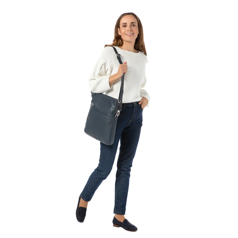 Crossbody Bag (L) - navy