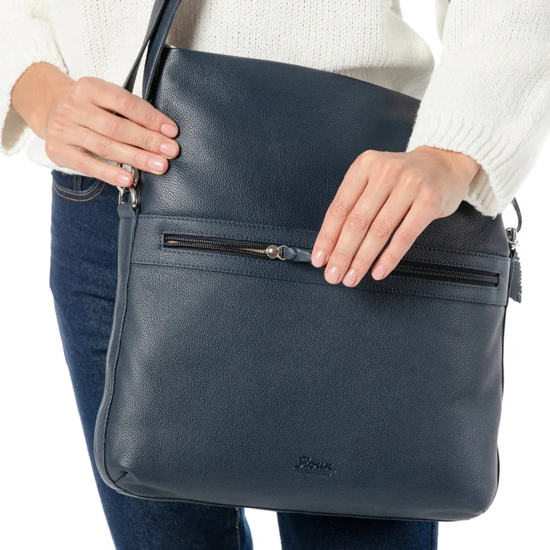 Crossbody Bag (L) - navy