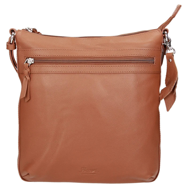 Crossbody Bag (M) - cognac