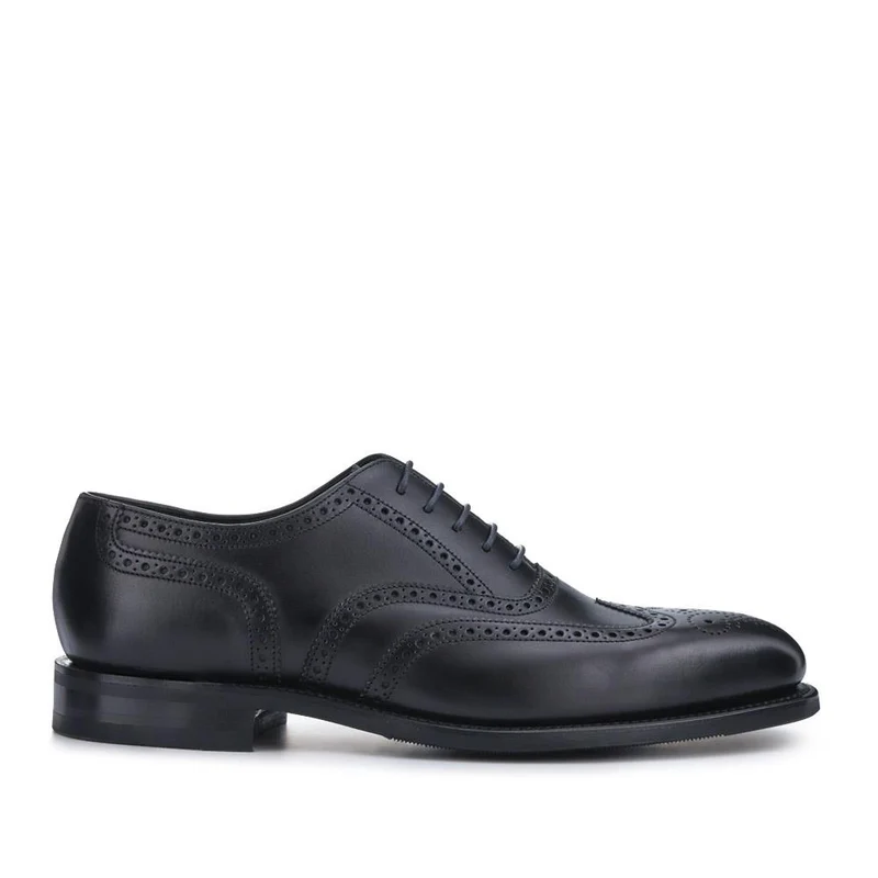 Buckingham Wide-Fit Leather Brogues - LOA41501 / 327 668 - Black