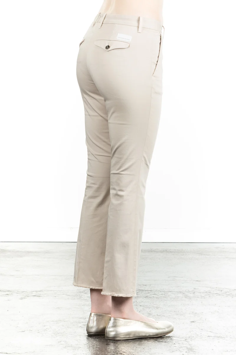 Nine In The Morning Damen 7/8 Hose Rome Trumpet beige