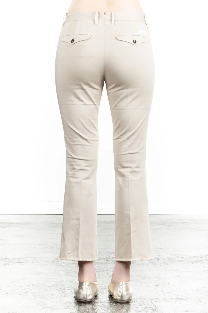 Nine In The Morning Damen 7/8 Hose Rome Trumpet beige