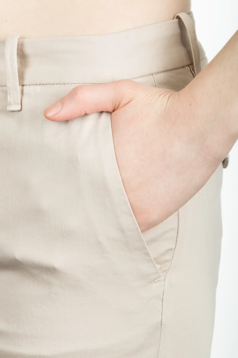 Nine In The Morning Damen 7/8 Hose Rome Trumpet beige