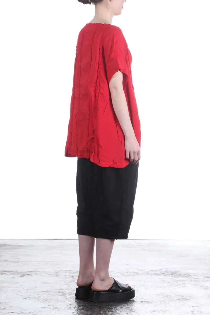 Rundholz Dip Damen Top rot