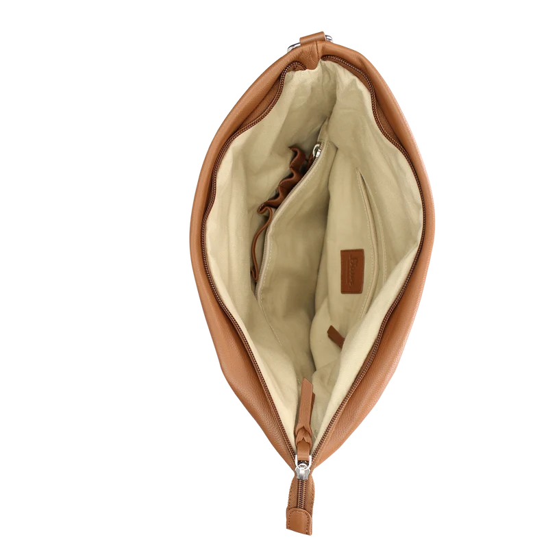Crossbody Bag (L) - cognac