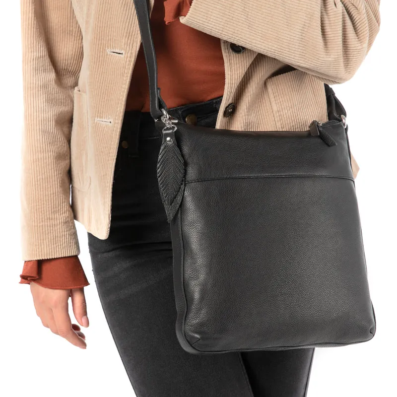 Crossbody Bag (M) - schwarz
