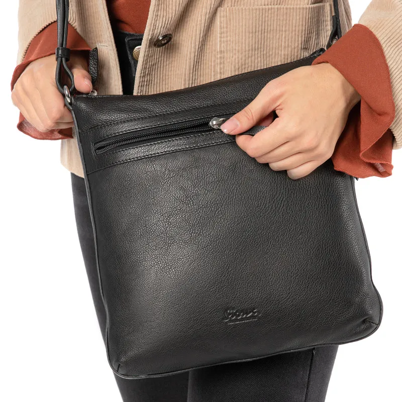 Crossbody Bag (M) - schwarz
