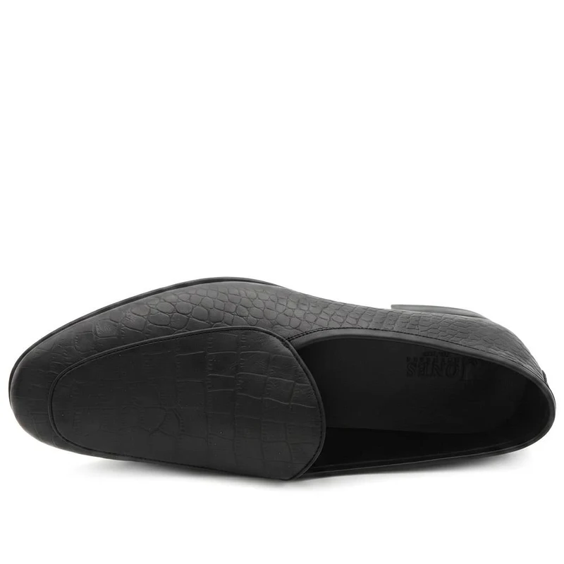 Royce Leather Loafers - ROYCE / 328 783 - Black Croc