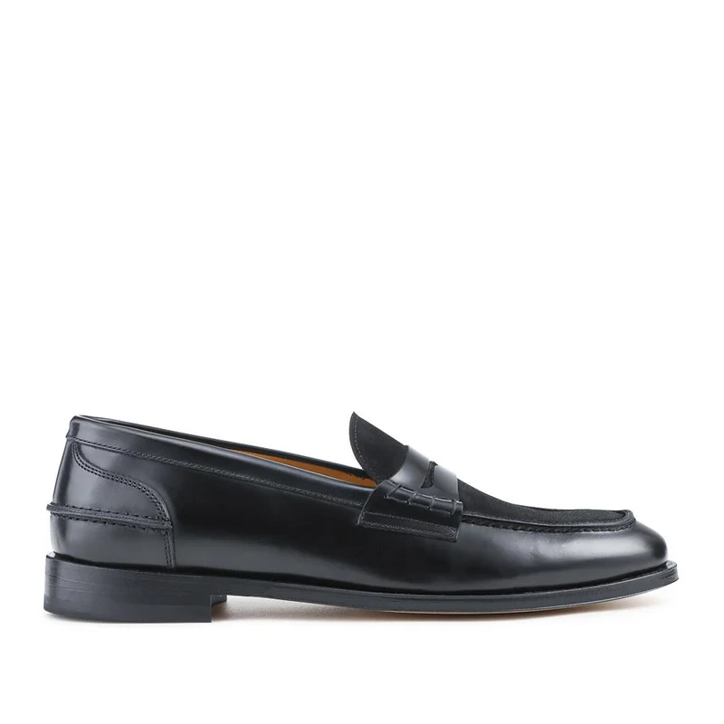 Creed Smart Blake Stitched Leather Penny Loafers - CREED / 327 857