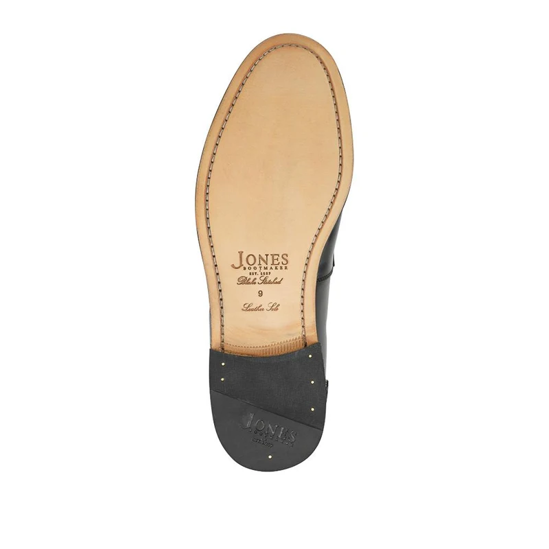 Creed Smart Blake Stitched Leather Penny Loafers - CREED / 327 857 - Black-Black Suede