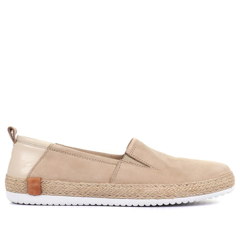 Milan Leather Espadrille Flats - MILAN / 320 085