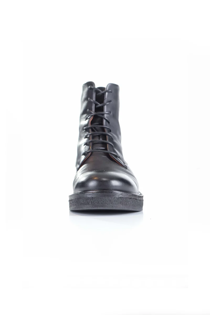 Marsèll Damen Kalbsleder Boots schwarz
