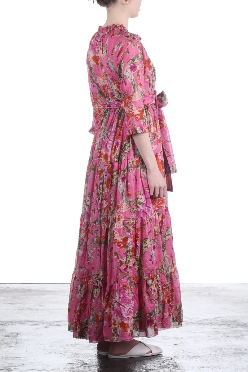 SAMANTHA SUNG Bohemian Blusenkleid EDEN mit Print soft pink