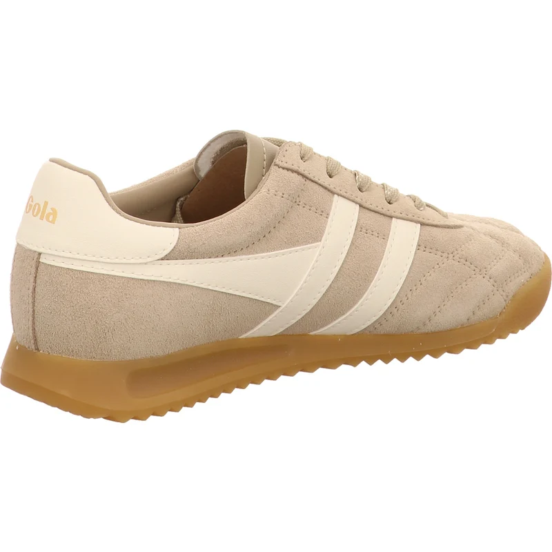 Gola Schnürschuh Stadium Suede beige-kombi.