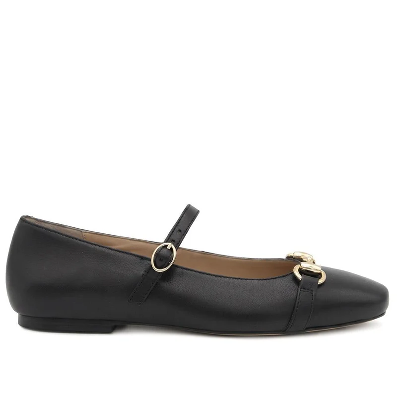 Seraphine Leather Mary Janes With Snaffle Detail - SERAPHINE / 329 921