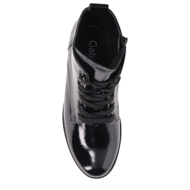 Joylon Block Heel Lace-Up Boots - GAB40510 / 325 884 - Black