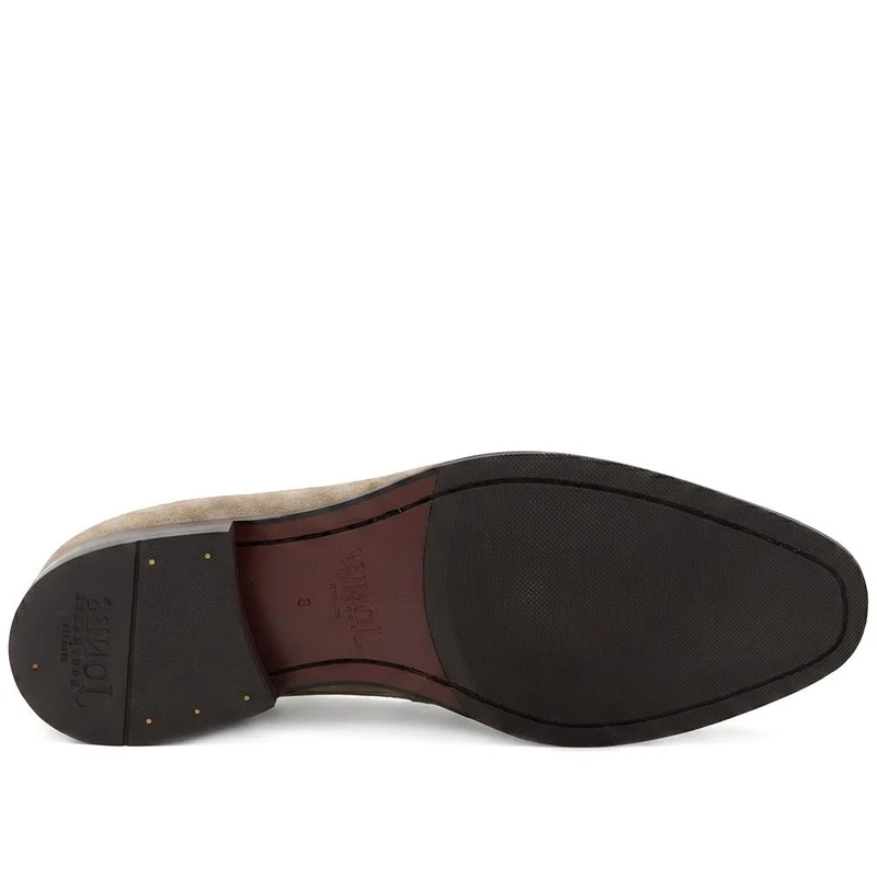 Rolando Leather Tassel Loafers - ROLANDO / 329 985 - Taupe Suede