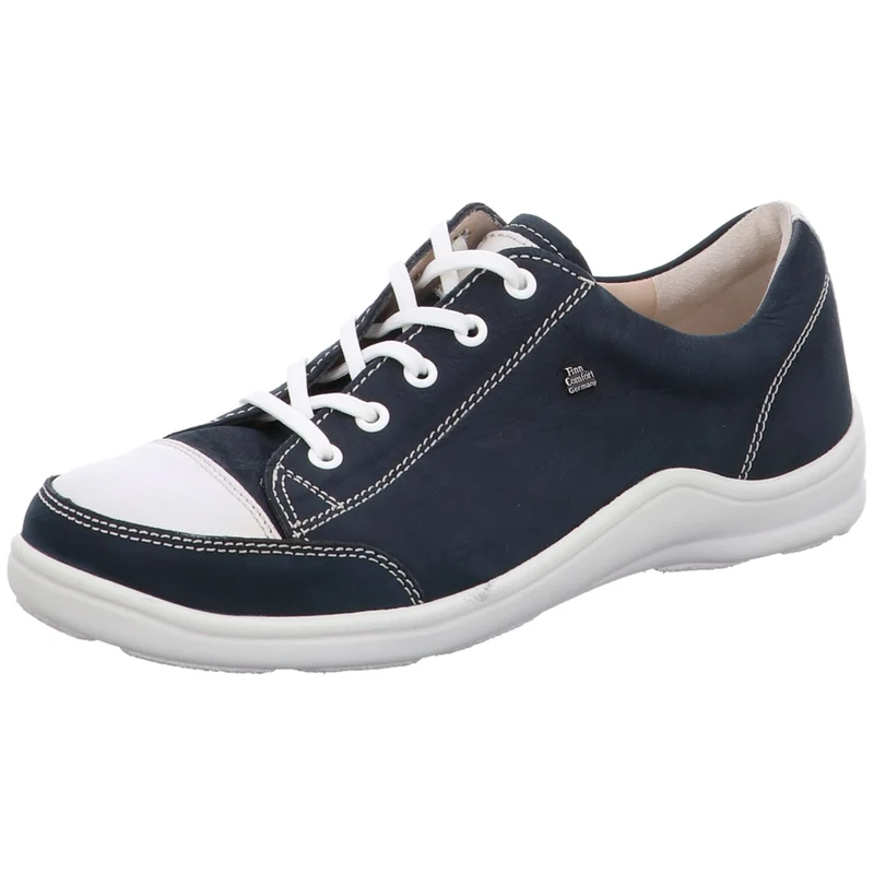 FinnComfort Schnürschuh Soho bl.-kombi.