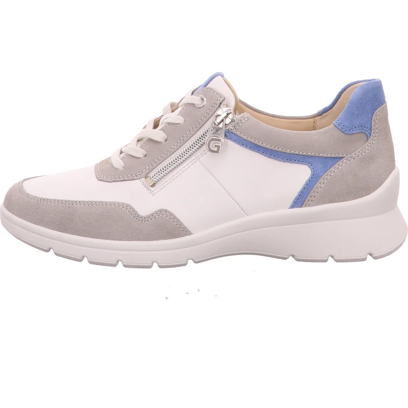 Ganter Schnürschuh Fara weiß-kombi.