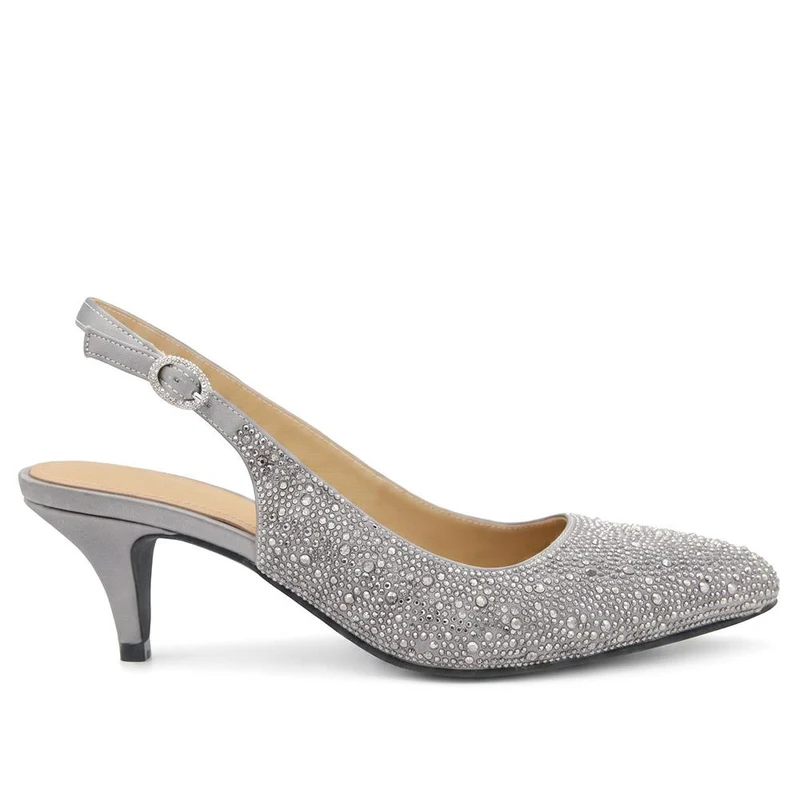 Xosha Leather Stiletto Court Shoes - XOSHA / 330 062