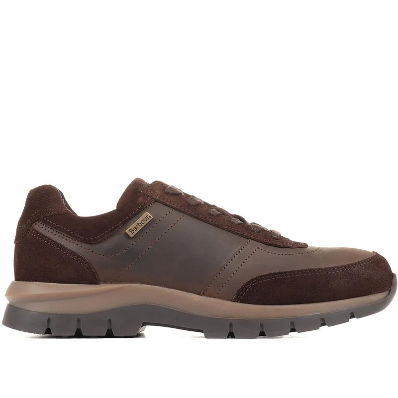 Armstrong Lace-Up Trainers - BARBR36500 / 322 441 - Chocolate