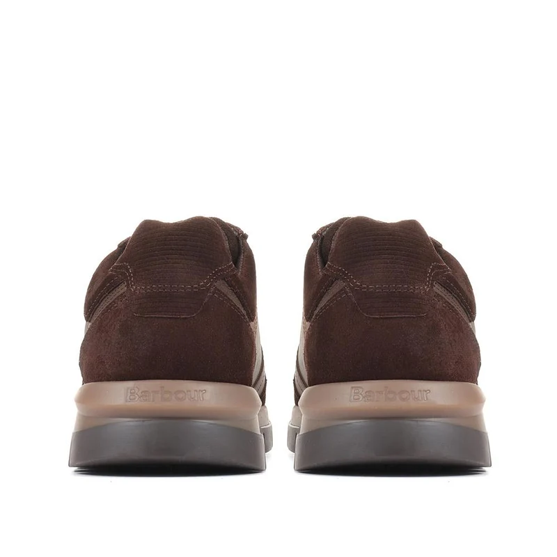 Armstrong Lace-Up Trainers - BARBR36500 / 322 441 - Chocolate