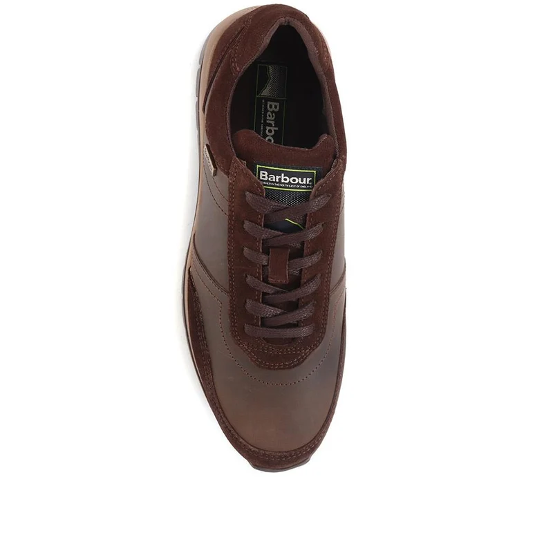Armstrong Lace-Up Trainers - BARBR36500 / 322 441 - Chocolate