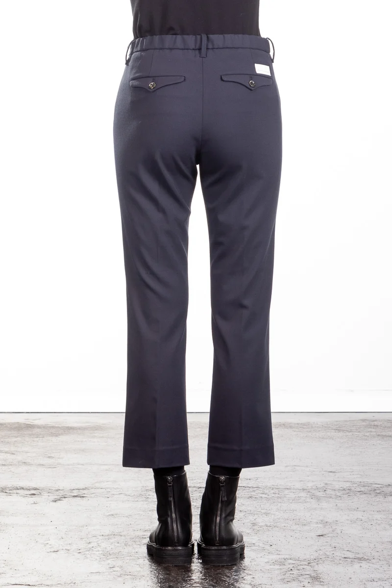 Nine In The Morning Damen 7/8 Hose Magda navy