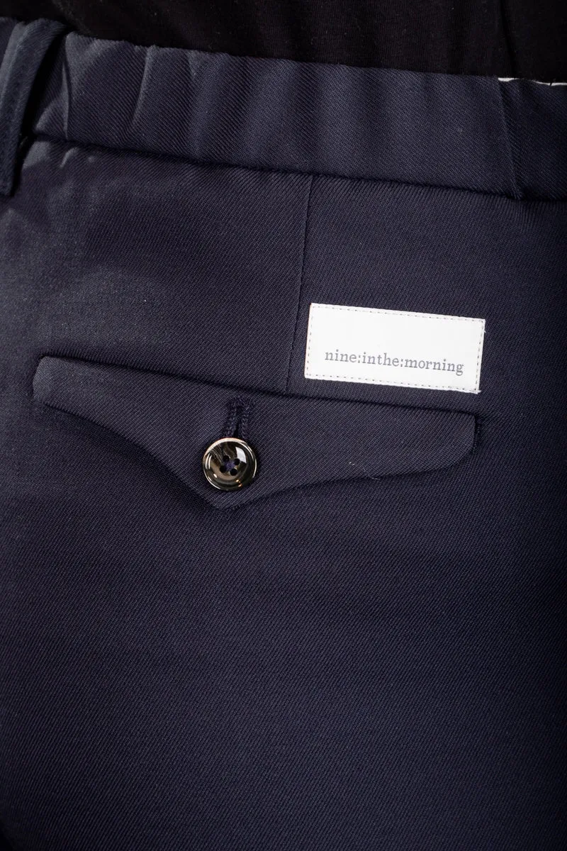 Nine In The Morning Damen 7/8 Hose Magda navy
