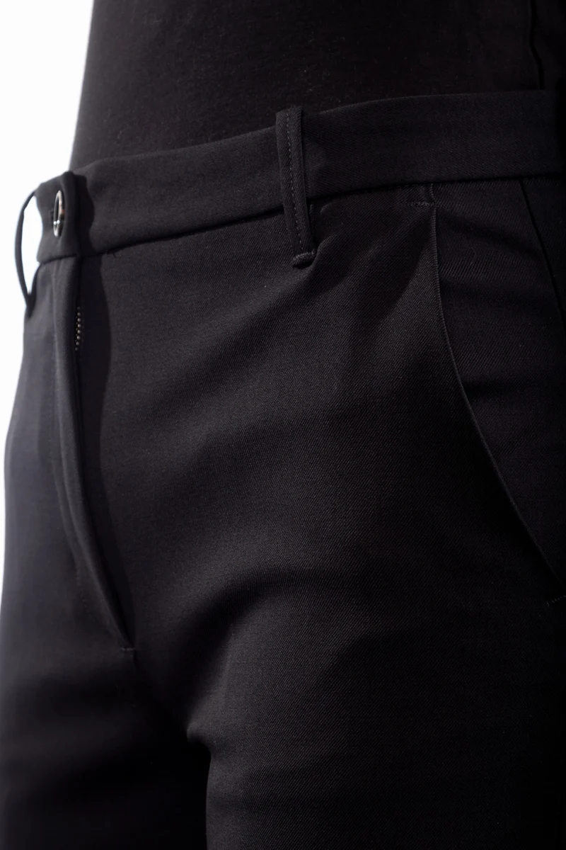Nine In The Morning Damen 7/8 Chino Cargohose Roby black