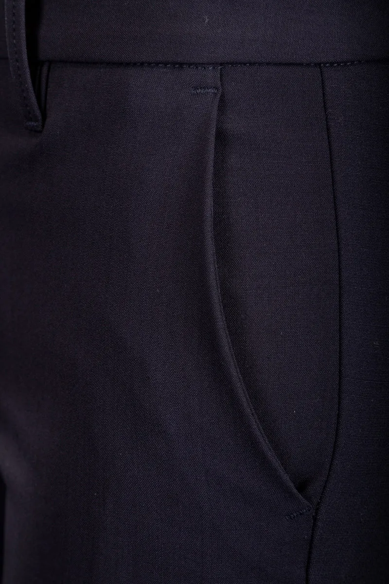 Nine In The Morning Damen 7/8 Hose Rome navy