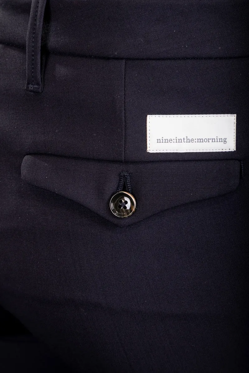 Nine In The Morning Damen 7/8 Hose Rome navy