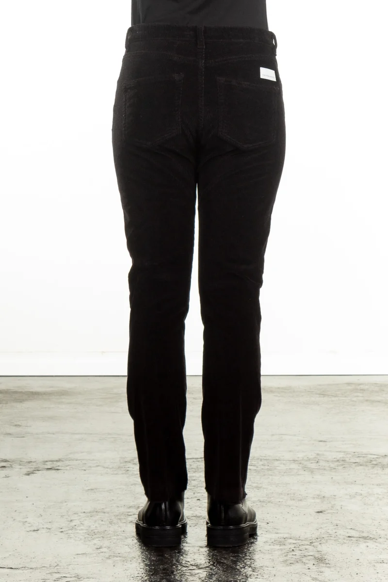 Nine In The Morning Damen 7/8 Cordhose Endless black