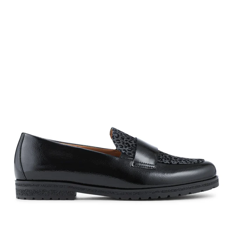 Elder Gabor Leather Loafers - GAB42527 / 328 454