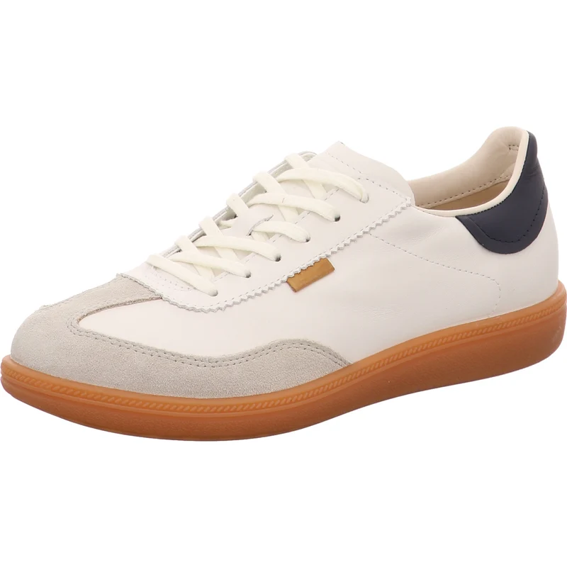 Ecco Schnürschuh ECCO SOFT 11 W weiß-kombi.