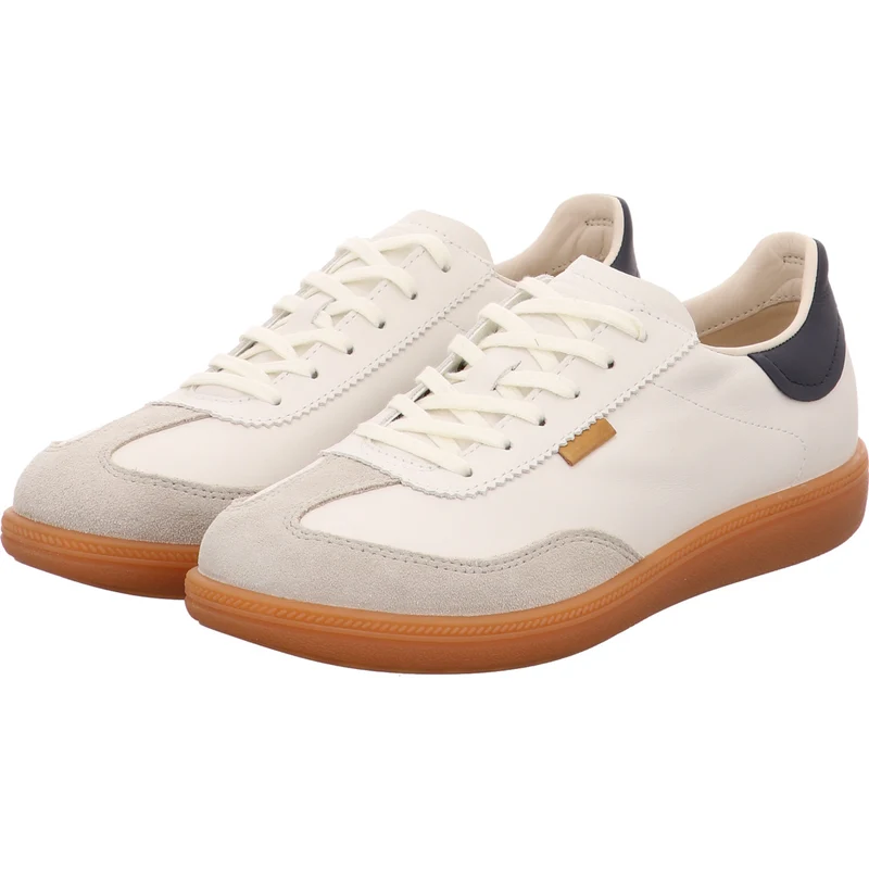 Ecco Schnürschuh ECCO SOFT 11 W weiß-kombi.