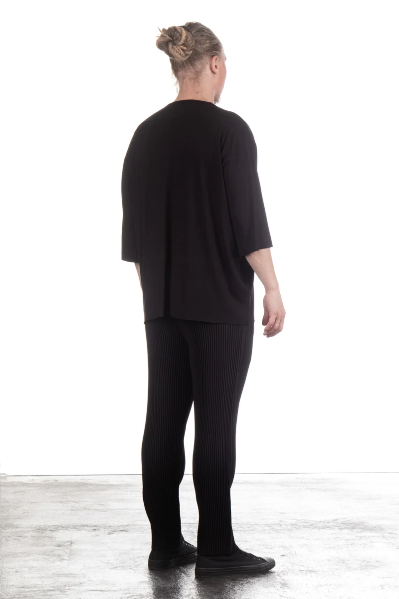 Alexej Ballach Unisex Rundhals T-Shirt CUBE oversized black