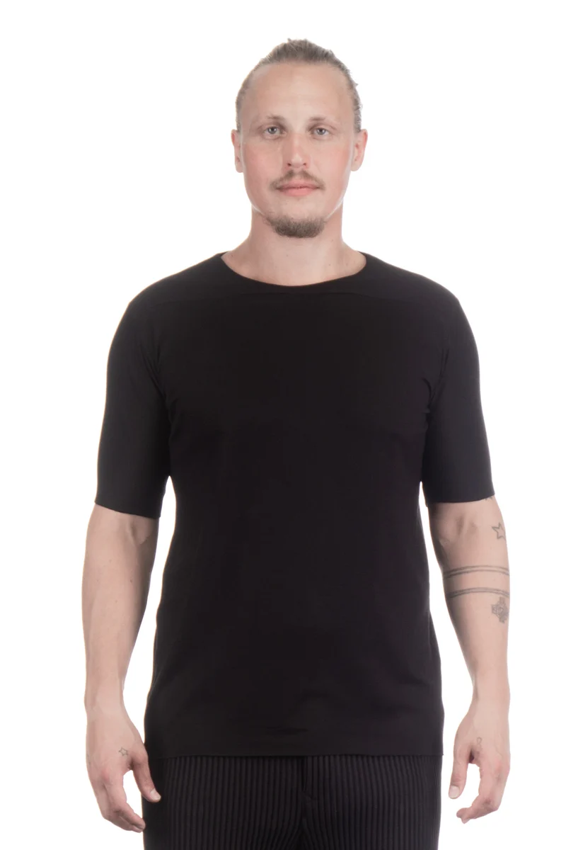 Alexej Ballach Herren Rundhals T-Shirt TUBE black