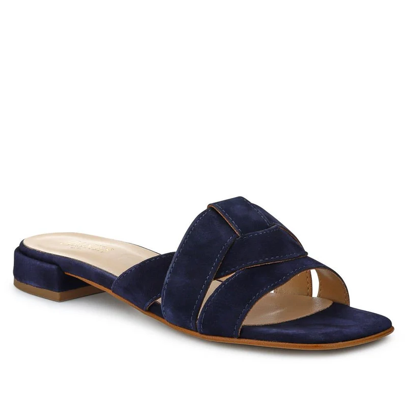 Genesis Smart Leather Mules - GENESIS / 327 301 - Navy