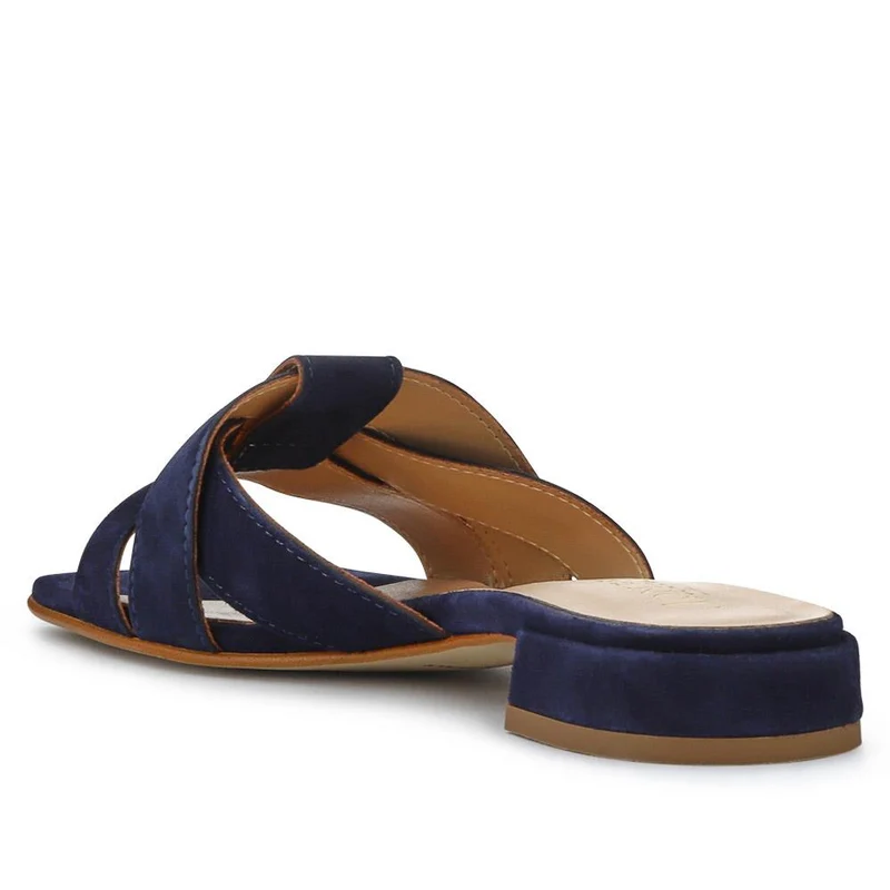 Genesis Smart Leather Mules - GENESIS / 327 301 - Navy