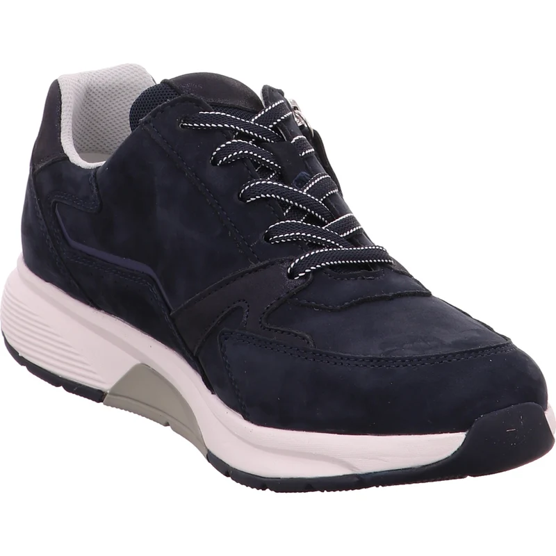 Gabor Schnürschuh Rollingsoft blau