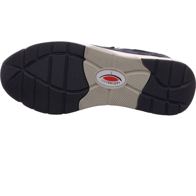 Gabor Schnürschuh Rollingsoft blau