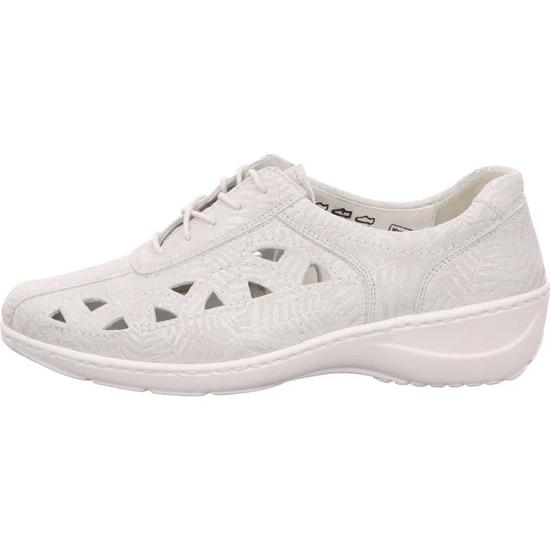 Waldläufer Schnürschuh Kya weiß