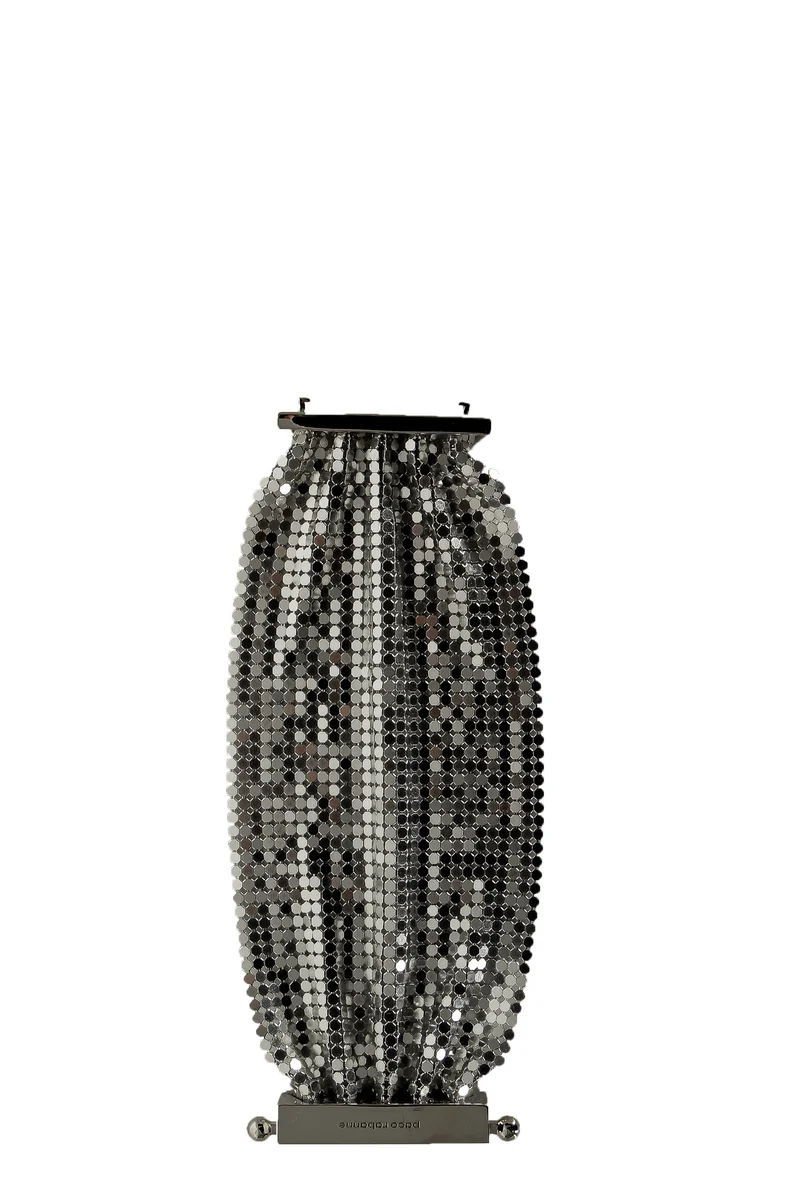 Paco Rabanne Damen Armband aus Kettengeflecht silber